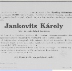 1941 Jankovits Károly